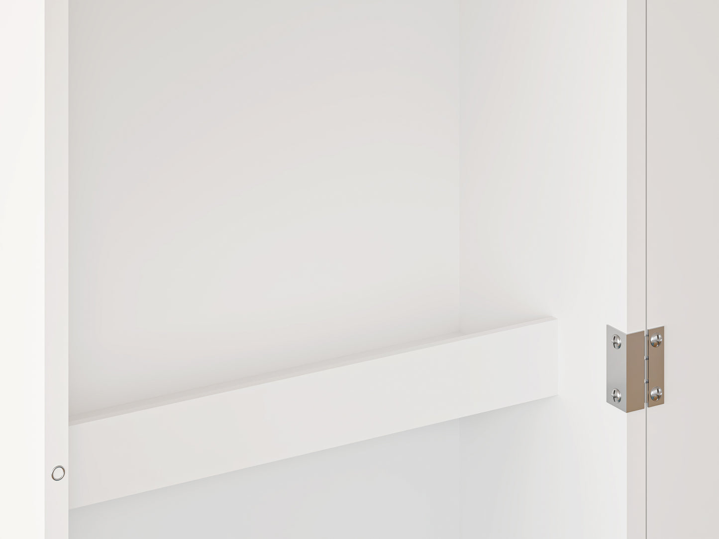 GLSCASA Swivel Built-In Center Wall Mount Ironing Board Cabinet with Mirror