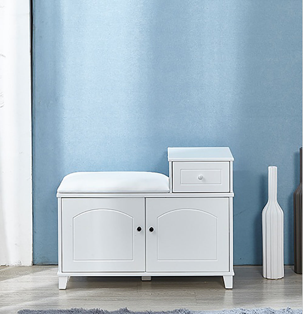 GLSCASA Shoe Bench Cabinet with Cushion