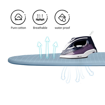 GLSCASA Ironing Board Cabinet Wall Mounted Storage Cabinet Foldable with Mirror, White