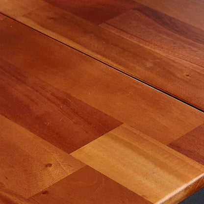 GLSCASA Dining table Multifunctional solid wood folding conversion table/folding shelf can be used as dining table or vertical shelf