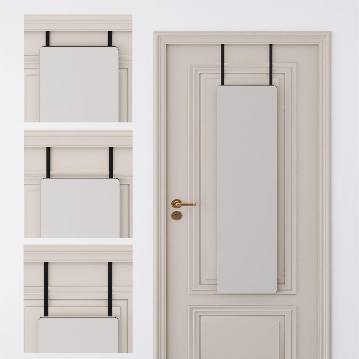 Bathroom Dressing,Makeup Mirror Decorative Living Room Mirror,Two PCS 1 Set