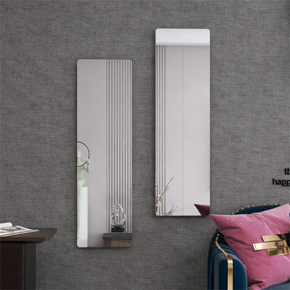 Bathroom Dressing,Makeup Mirror Decorative Living Room Mirror,Two PCS 1 Set