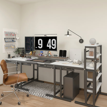 GLSCASA Dining table Multifunctional solid wood folding conversion table/folding shelf can be used as dining table or vertical shelf