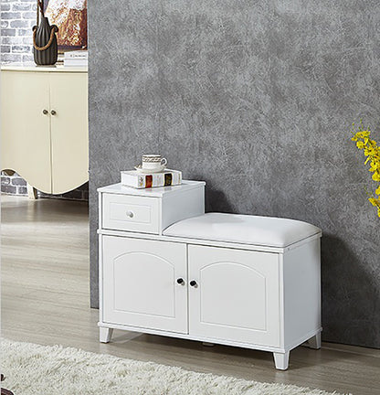 GLSCASA Shoe Bench Cabinet with Cushion