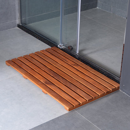 Teak Bath Mat Non Slip Bath Mat SPA Mat Bathroom Door Mat